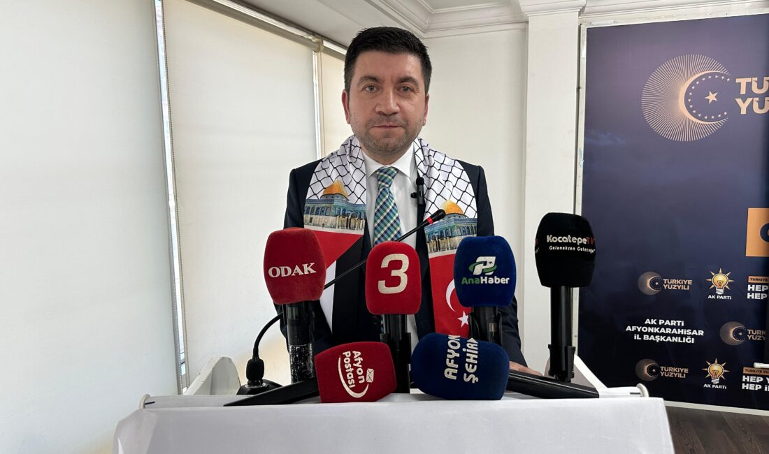 AK Parti Tanıtım ve Medya Başkanı Halil İbrahim Sevim, İsrail’in