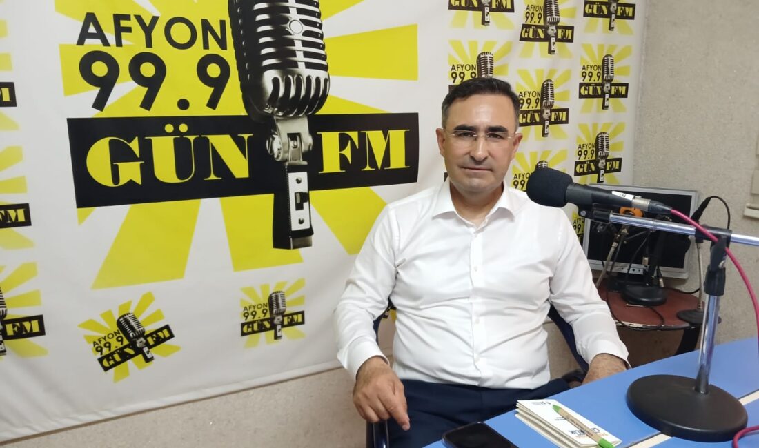 AK Parti Afyonkarahisar Milletvekili Dr. Hasan Arslan, Gün FM’de Gazeteci
