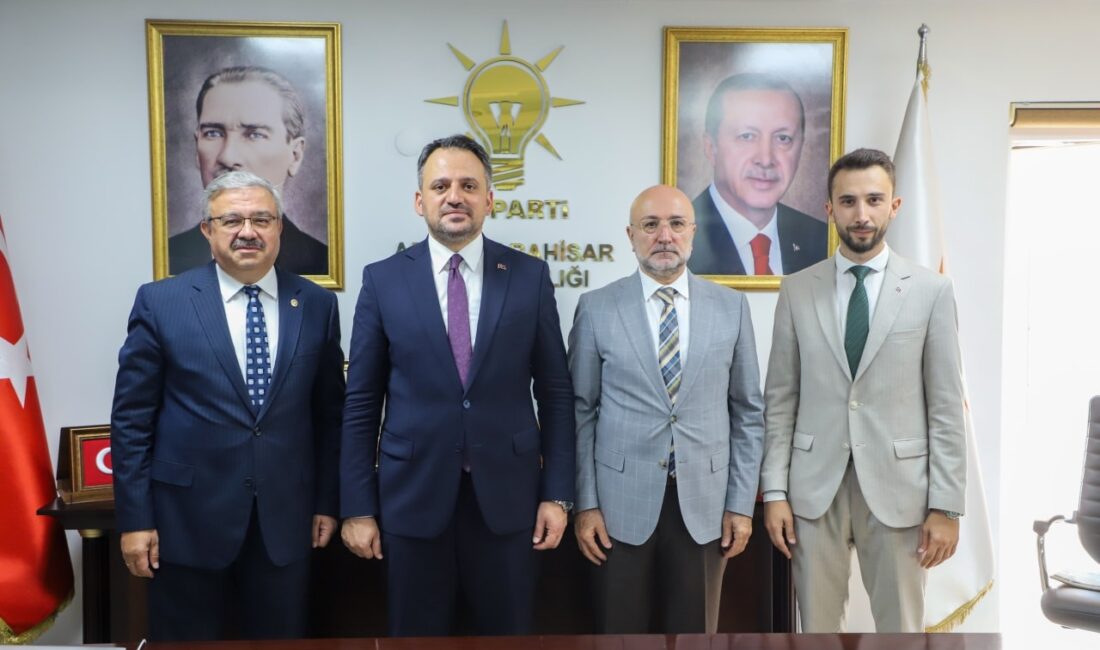 AK Parti Afyonkarahisar İl Başkanlığı, önemli bir ismi ağırladı. Gençlik