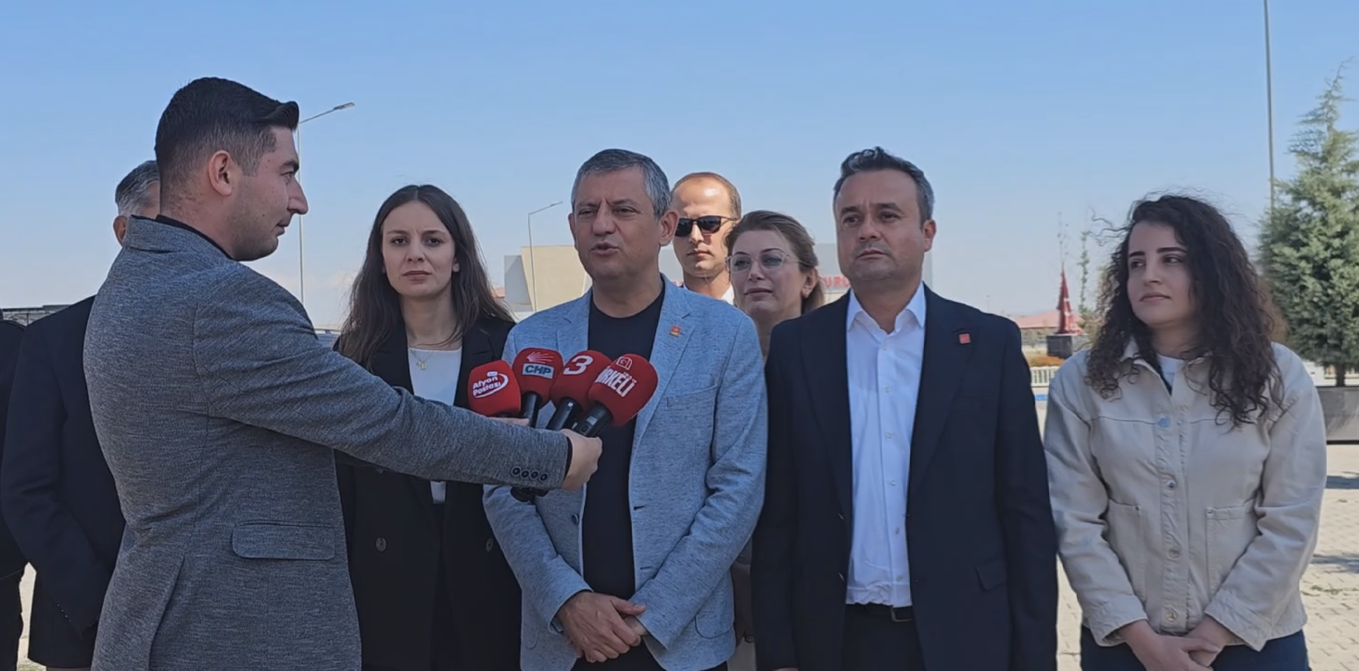 Cumhuriyet Halk Partisi Genel Başkanı Özgür Özel, Afyonkarahisar programı kapsamında