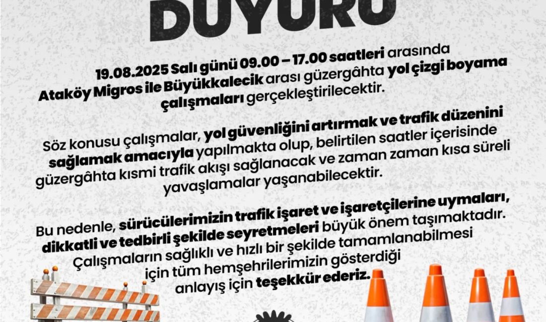 Afyonkarahisar Belediyesi, şehir içi trafik güvenliğini artırmak ve yol düzenini