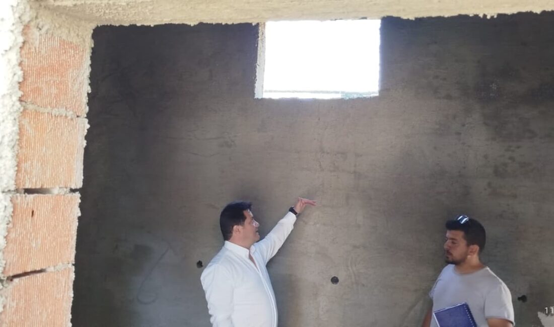 Bolvadin Belediye Başkanı Derviş Aynacı, yapımında sona gelinen Uzay Gözlemevi’ni
