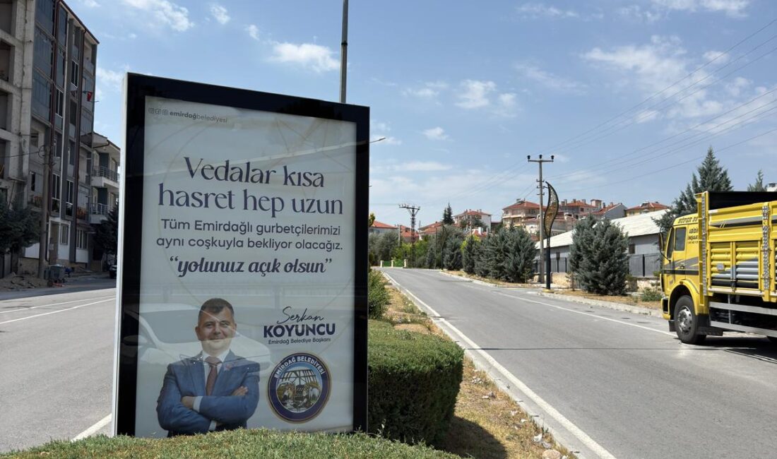 “Gurbetin Başkenti” Emirdağ, dolu dolu geçen bir yaz mevsimini daha