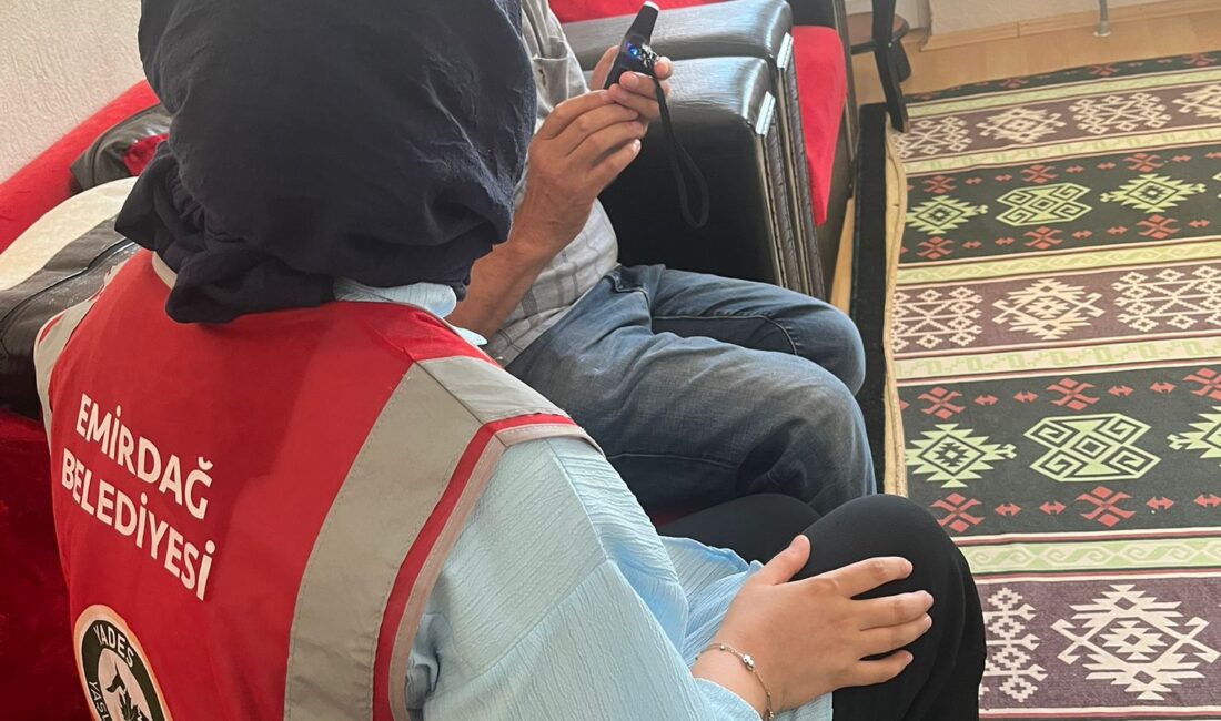 Sosyal belediyecilik alanında örnek çalışmalara imza atan Emirdağ Belediyesi, Yaşlı