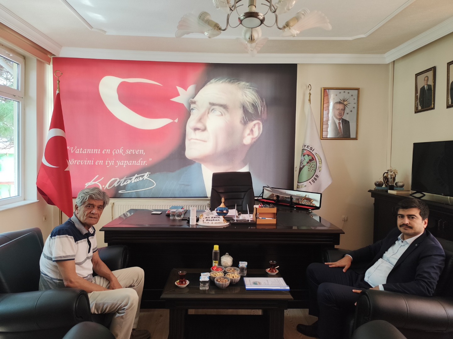 Kızılören’de kamu kurumları arasındaki güçlü iş birliği ve dayanışmayı pekiştiren