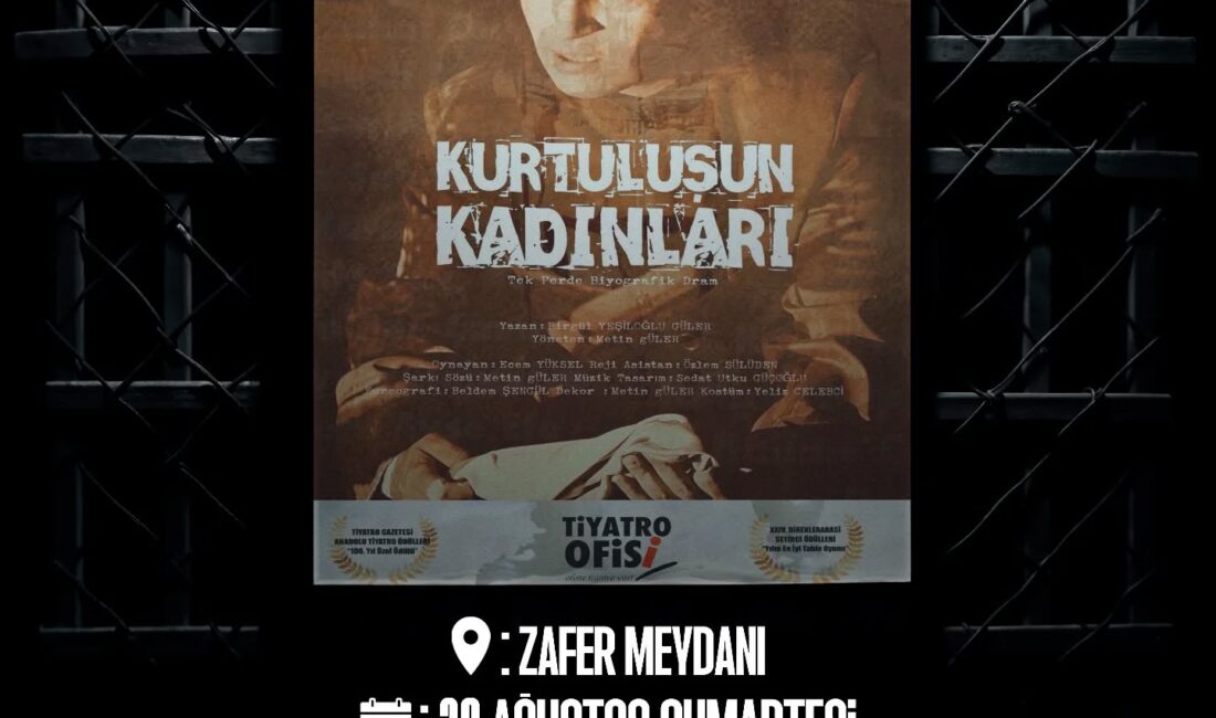 Afyonkarahisar Belediyesi, Zafer Haftası etkinlikleri kapsamında anlamlı bir tiyatro gösterisine