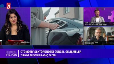 Otomotiv sektörünün nabzı Sektörel Vizyon’da atıyor! Türkiye’de hızla büyüyen elektrikli