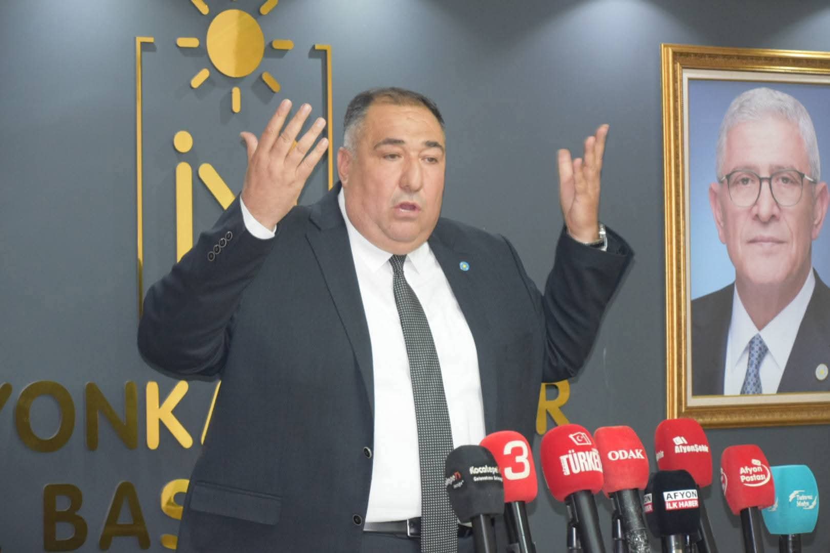 İYİ Parti Afyonkarahisar İl Başkanı Muhammet Mısırlıoğlu, yazılı bir açıklama