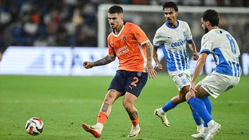 İstanbul Başakşehir, UEFA Konferans Ligi play-off turu ilk maçında ağırladığı