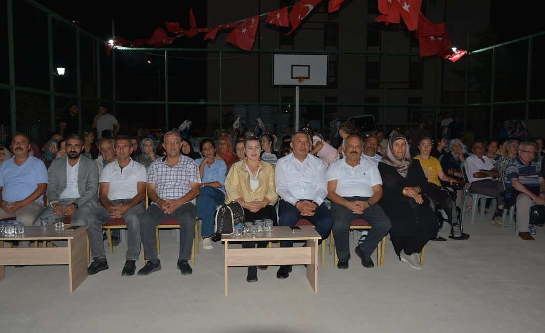 Dinar’da Fatih Mahallesi Muhtarlığı tarafından, Muhtar Barış Uslu öncülüğünde düzenlenen