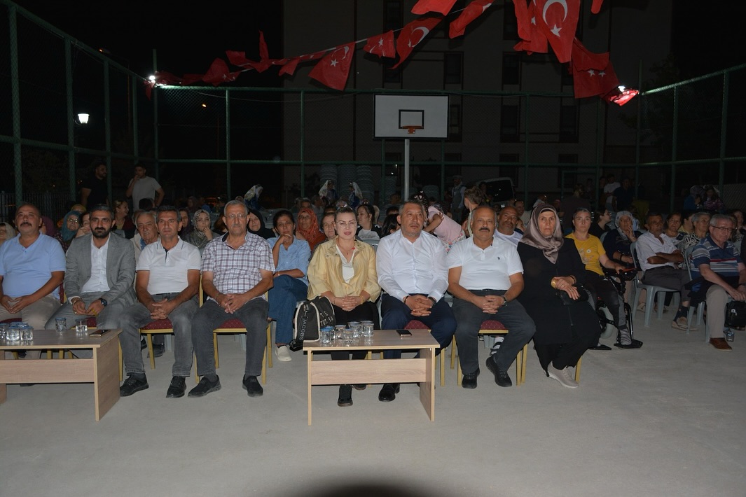 Dinar’da Fatih Mahallesi Muhtarlığı tarafından, Muhtar Barış Uslu öncülüğünde düzenlenen