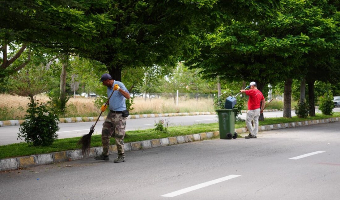 Bolvadin Belediyesi Fen İşleri Müdürlüğü Park Bahçe Ekipleri, Horan Parkı’nda