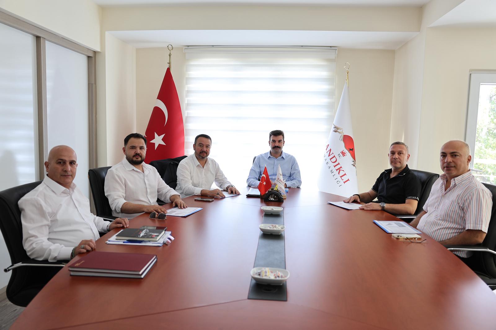 Sandıklı Organize Sanayi Bölgesi Yönetim Kurulu toplantısı, Kaymakam Selçuk Yosunkaya