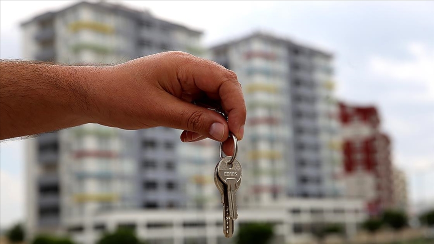 Türkiye genelinde konut satışı sayısı, temmuzda geçen yılın aynı ayına