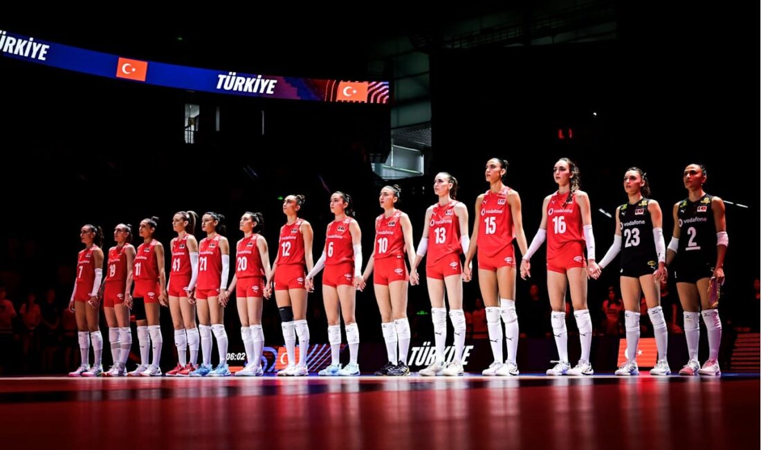 A Milli Kadın Voleybol Takımı, 22 Ağustos-7 Eylül 2025 tarihleri