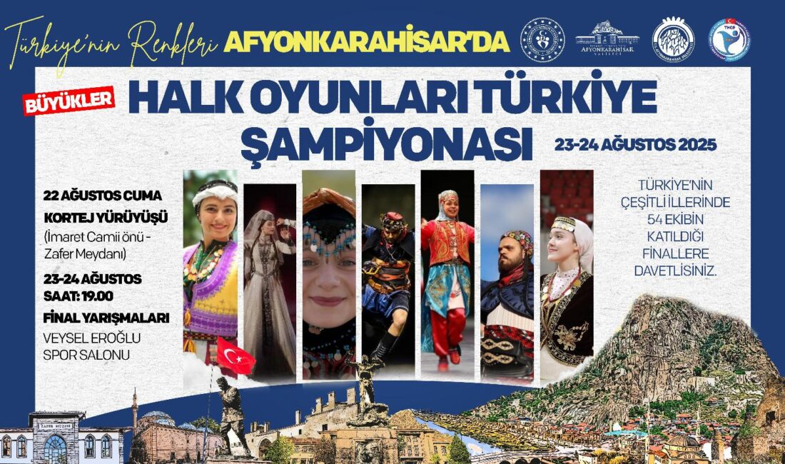 Gençlik ve Spor Bakanlığı ile Türkiye Halk Oyunları Federasyonu tarafından