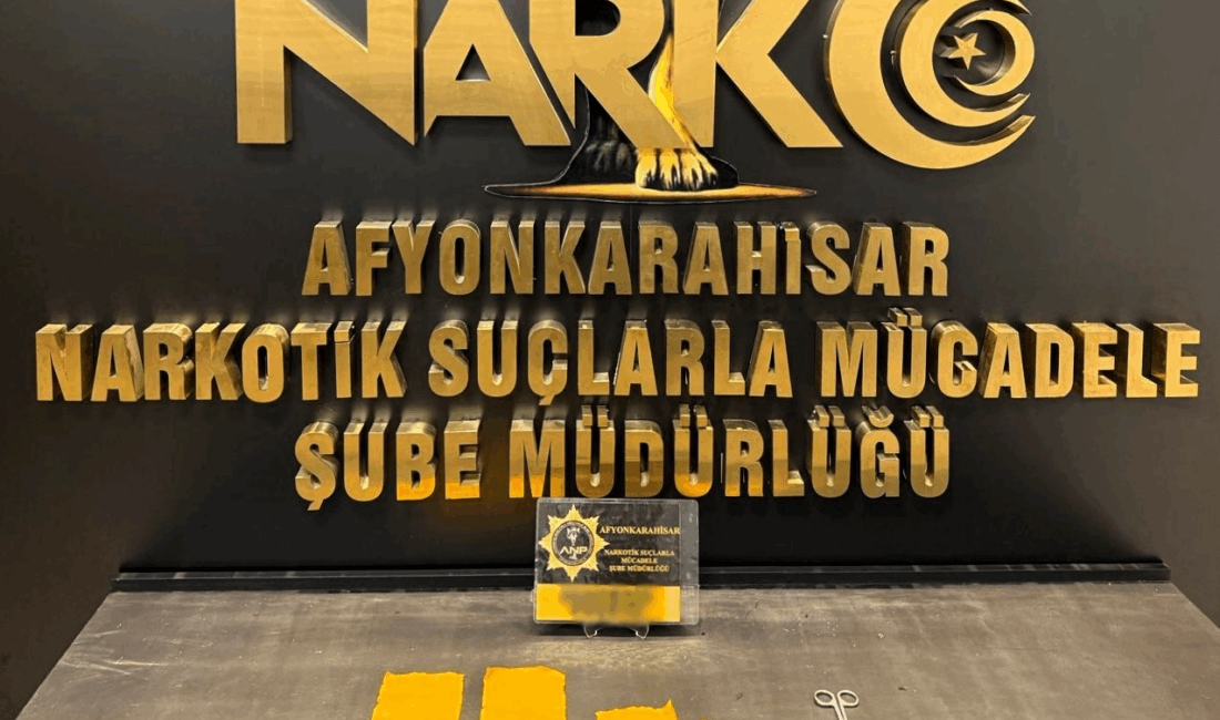 Afyonkarahisar İl Emniyet Müdürlüğü ekipleri, şehir genelinde yürüttükleri denetimler kapsamında