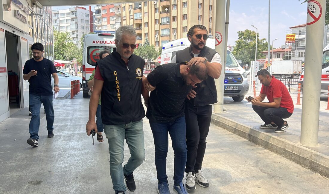 Konya'nın Selçuklu ilçesinde, konutundan yükselen sesler nedeniyle yapılan uyarılara tepki