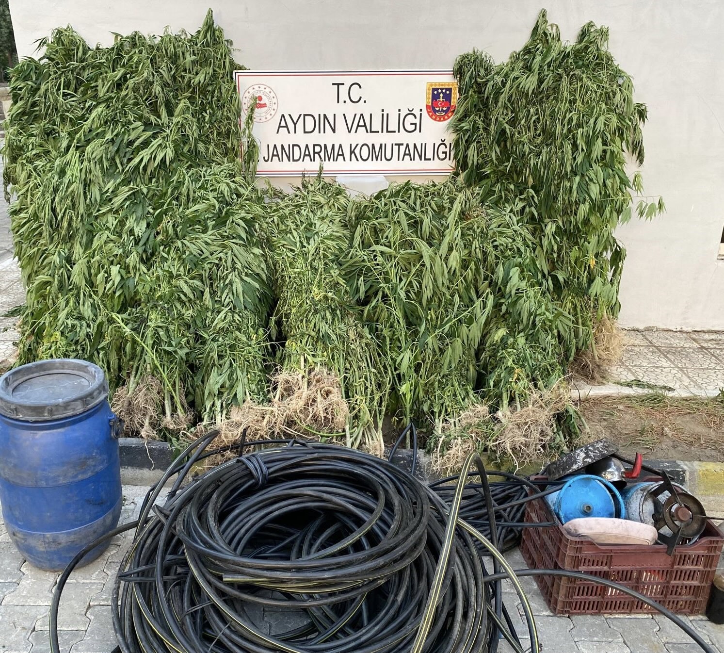 Aydın'da uyuşturucu madde kullanımı ve ticaretinin engellenmesine yönelik yürütülen üç