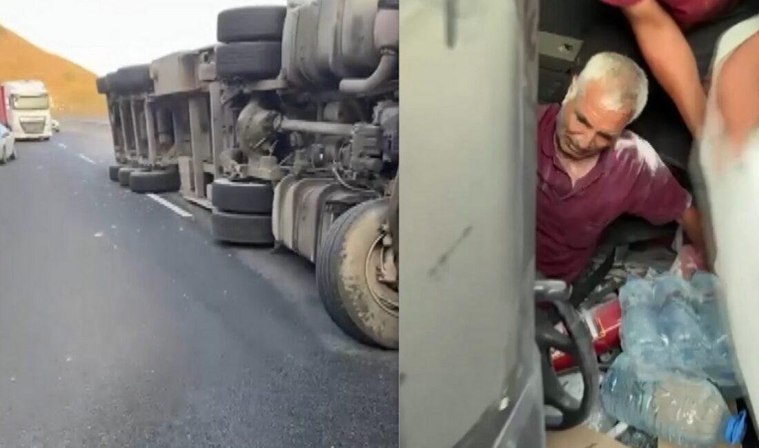Erzincan'ın Tercan ilçesinde meydana gelen trafik kazasında, direksiyon hakimiyetini kaybederek