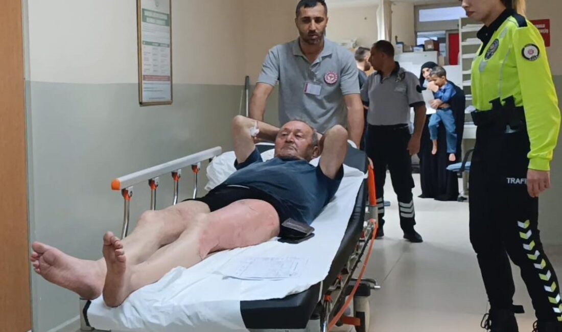 Bursa'nın İnegöl ilçesinde, evinin mutfağında üzerine kaynar su devrilen 71