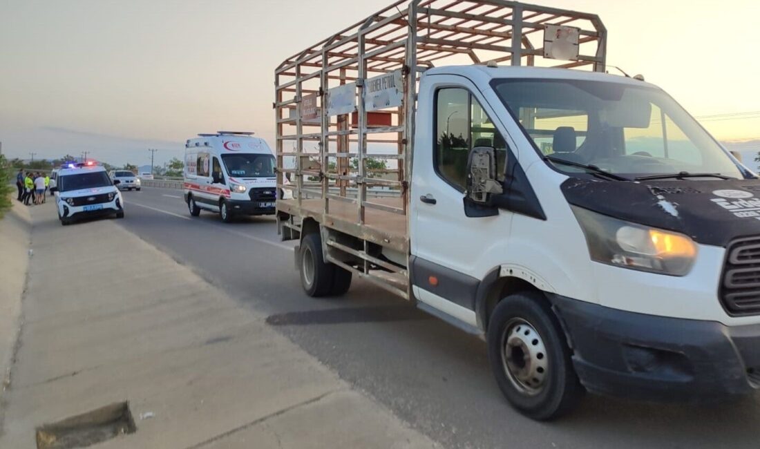 Edirne'nin Keşan ilçesinde, yol kenarında spor yapan bir kişiye seyir