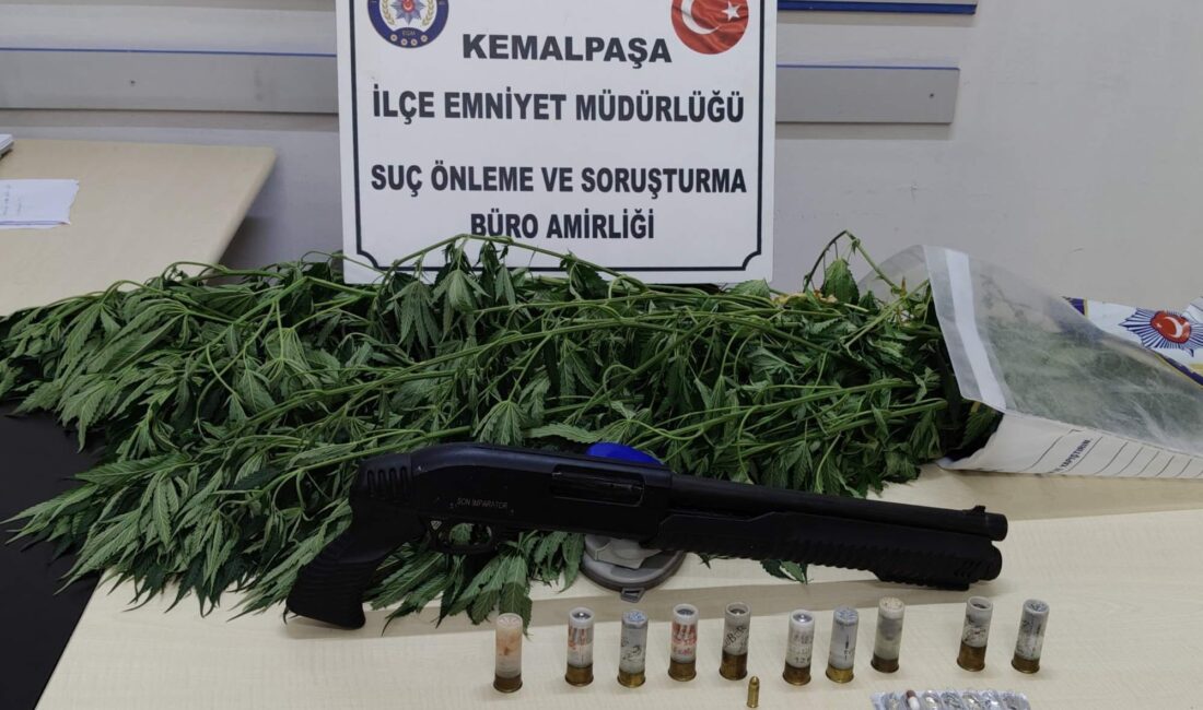 
İzmir’in Kemalpaşa ilçesinde jandarma ekipleri, hakkında yaklaşık 27 yıl kesinleşmiş