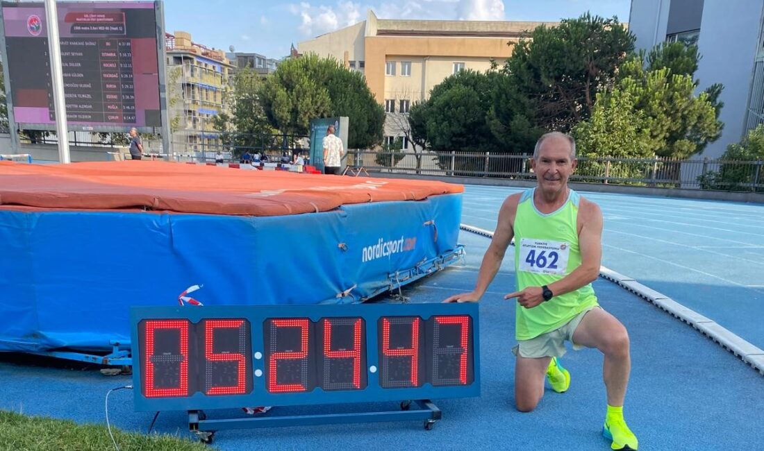 İstanbul’da 2-3 Ağustos 2025 tarihlerinde düzenlenen Masterlar Atletizm Türkiye Şampiyonası’na