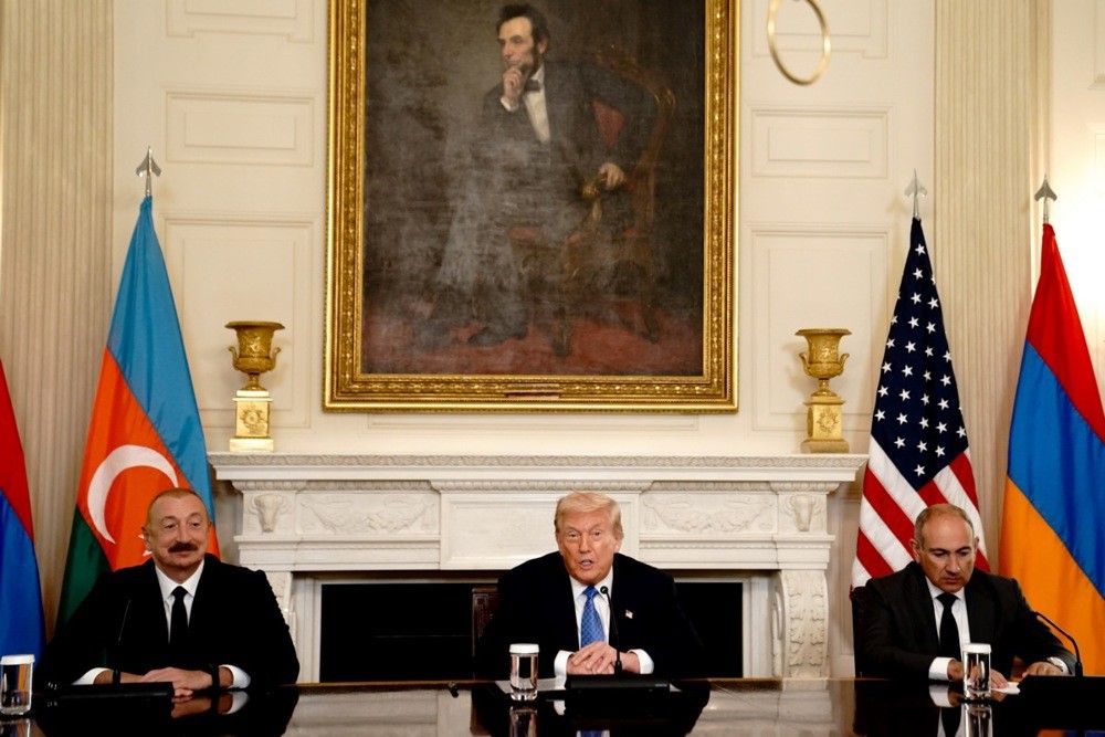 ABD'nin başkenti Washington, Azerbaycan, Ermenistan ve ABD liderlerini bir araya
