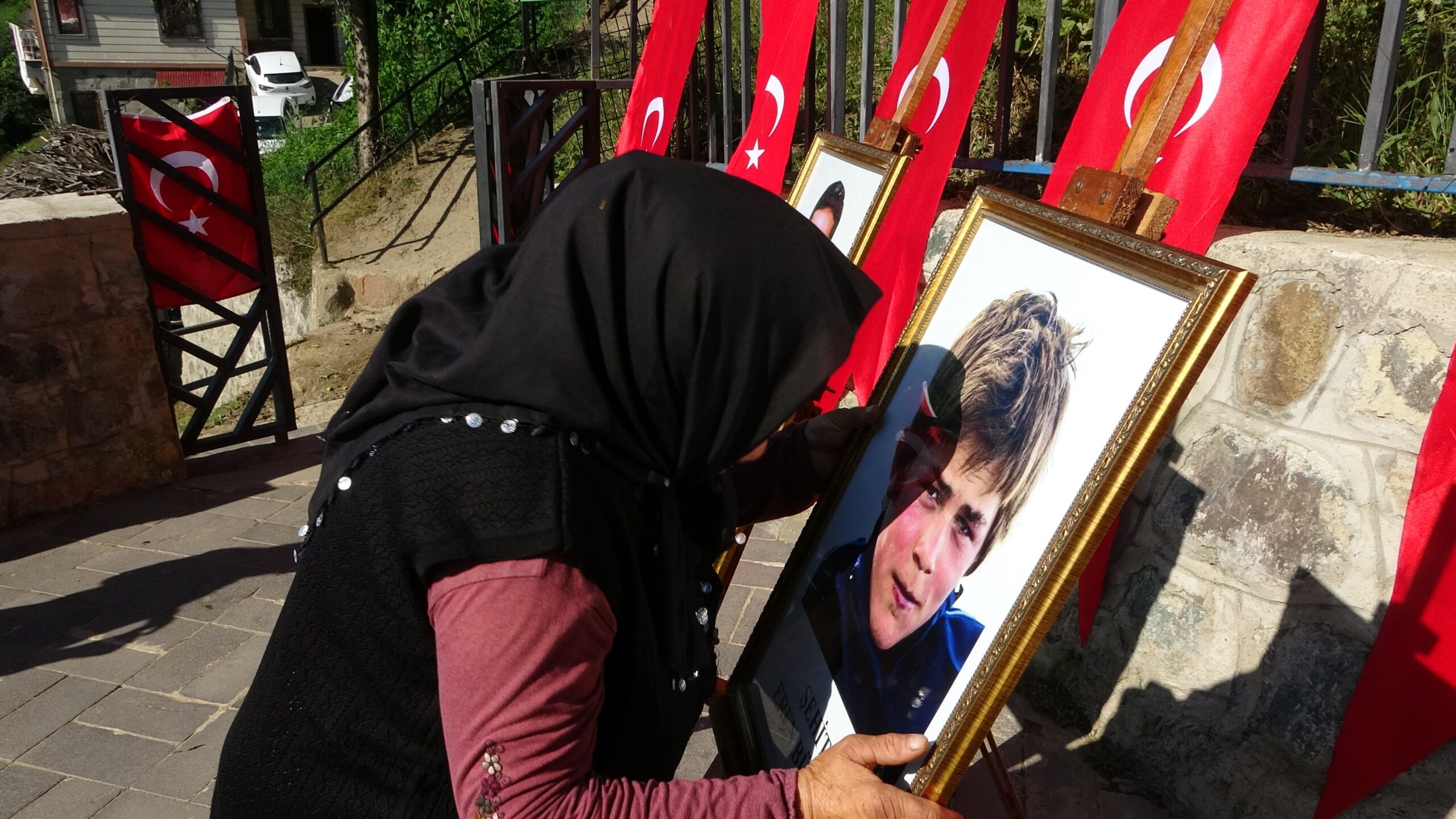 Trabzon'un Maçka ilçesinde, 8 yıl önce bölücü terör örgütü tarafından