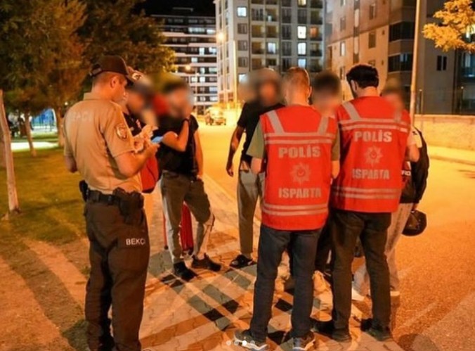 Isparta İl Emniyet Müdürlüğü tarafından 3-9 Ağustos tarihleri arasında gerçekleştirilen