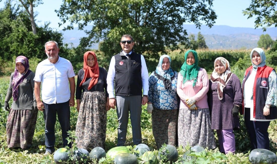 Düzce Valisi Selçuk Aslan, Sarayyeri Mahallesi'nde bulunan ve Yüksek Ziraat