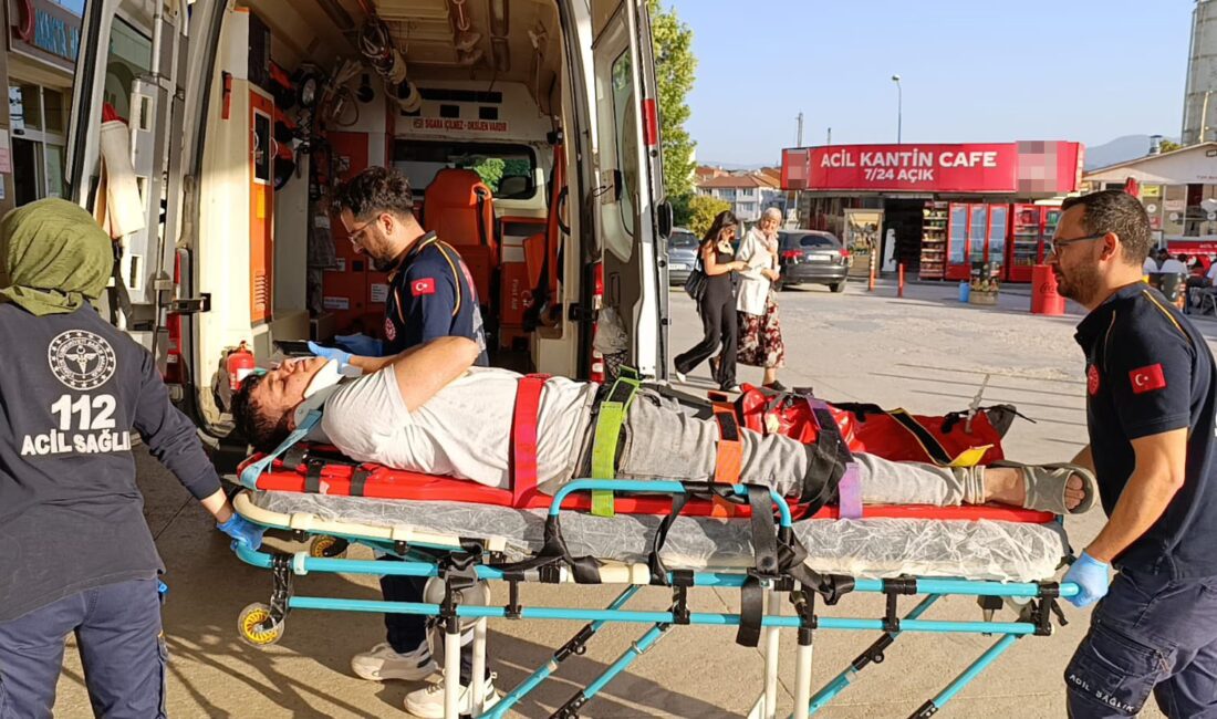 Bursa'nın İnegöl ilçesindeki bir iş yerinde iki çalışan arasında çıkan