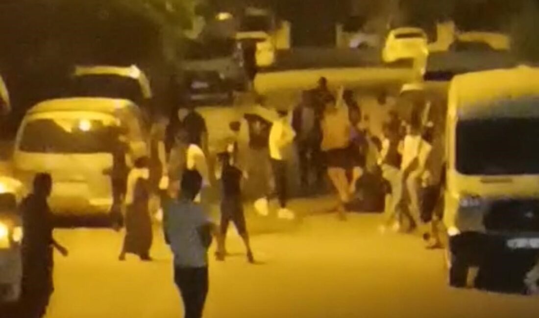 Nevşehir'de yabancı uyruklu şahıslar arasında başlayan bir tartışma, ailelerin de