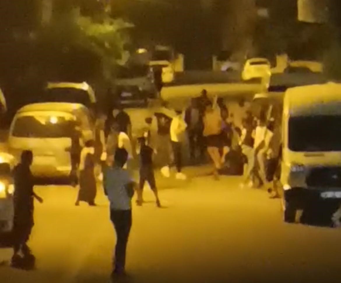 Nevşehir'de yabancı uyruklu şahıslar arasında başlayan bir tartışma, ailelerin de
