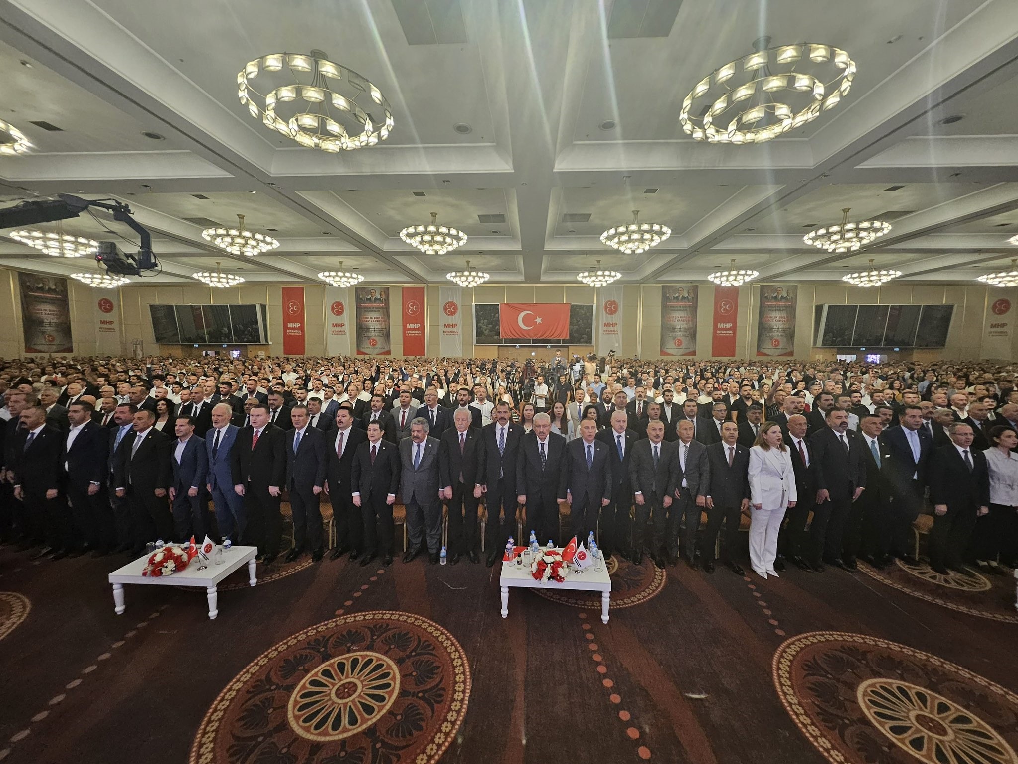 Milliyetçi Hareket Partisi (MHP) tarafından düzenlenen "Terörsüz Türkiye için Milli