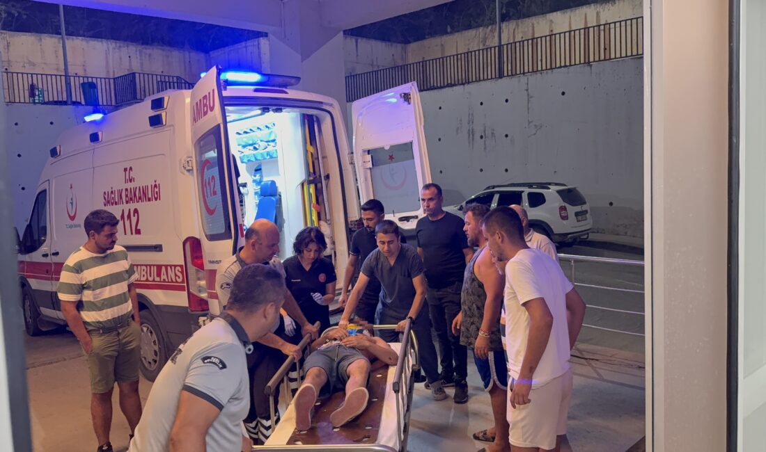 Antalya'nın Gazipaşa ilçesinde, sürücüsünün kontrolünü kaybettiği bir otomobilin yayla yolunda