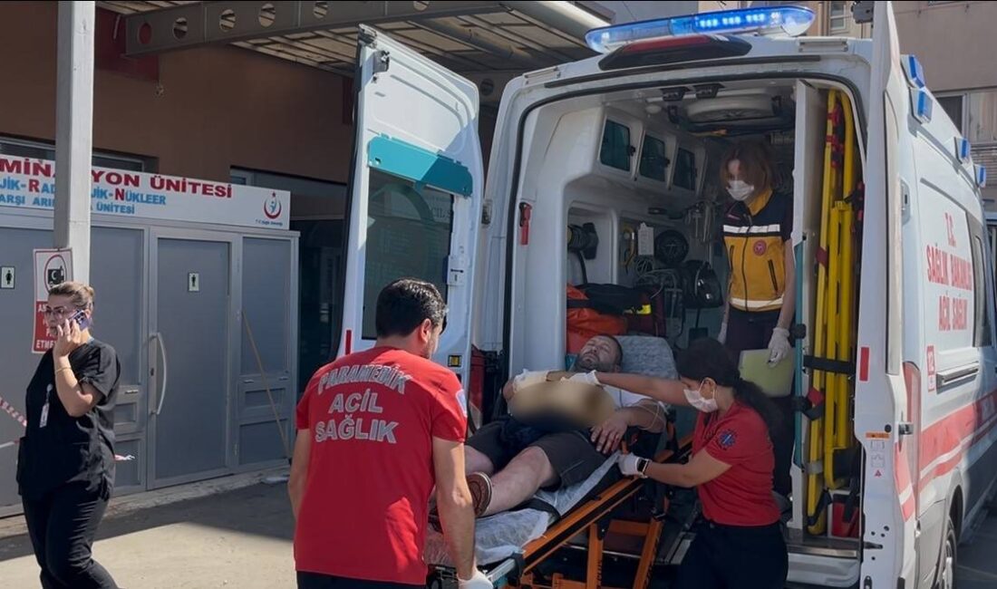 Tekirdağ'ın Çorlu ilçesinde bir kadın, ailevi sorunlar nedeniyle tartıştığı eşini