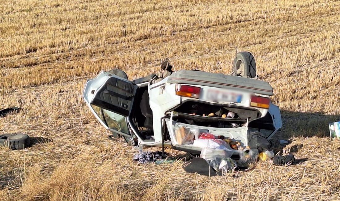 Kütahya'nın Emet ile Hisarcık ilçeleri arasındaki karayolunda bir trafik kazası