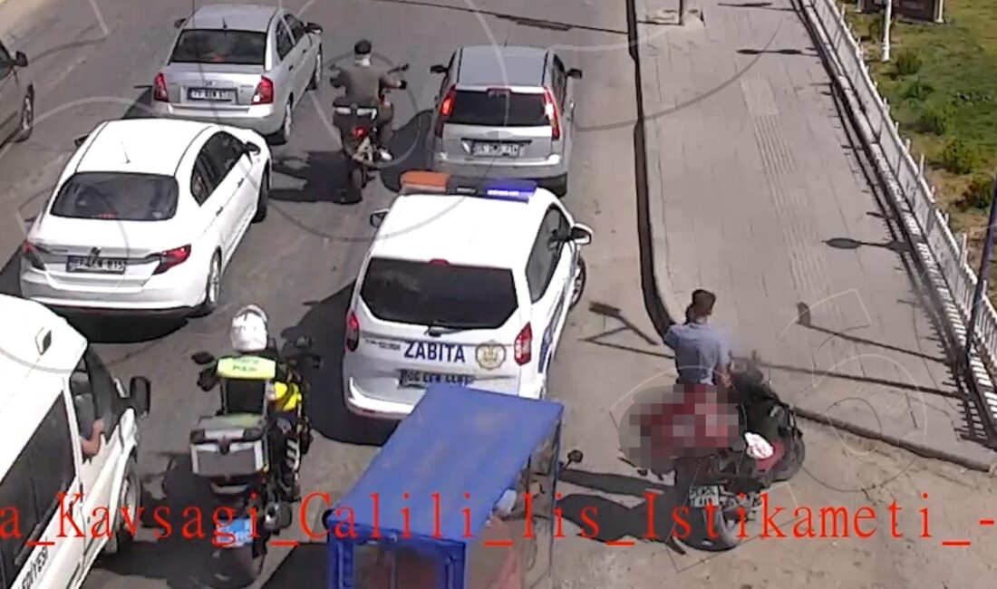 Kırıkkale'de polis ekiplerinin 'dur' ihtarına uymayan motosiklet sürücüsü, kısa süren