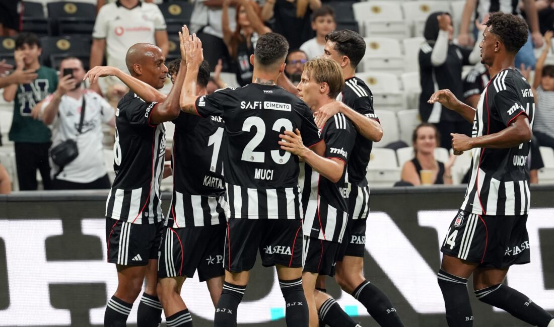 UEFA Konferans Ligi play-off turu rövanşında Beşiktaş, sahasında İsviçre temsilcisi