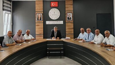 Afyonkarahisar’da 8 Eylül’de başlayacak 2025-2026 eğitim öğretim yılı öncesi hazırlık