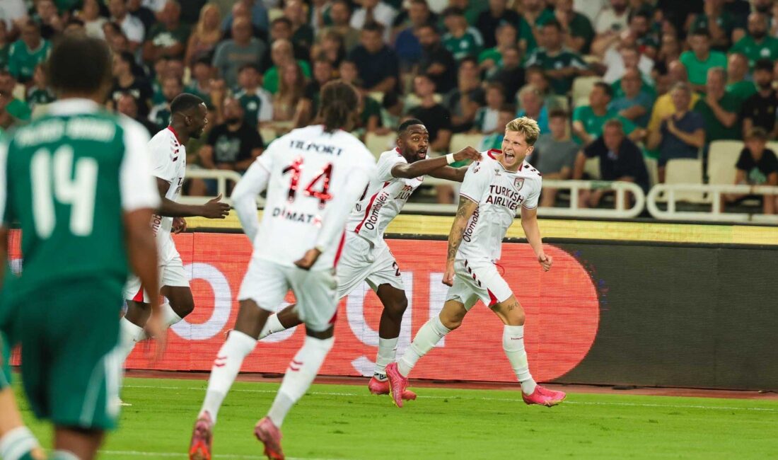 Samsunspor, UEFA Avrupa Ligi Play-Off Turu rövanşında Panathinaikos’u 19 Mayıs