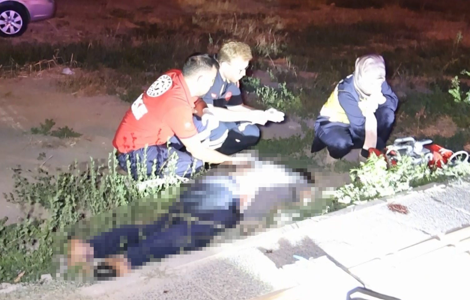 Aksaray Büyük Bölcek Mahallesi’nde, kızıyla boşanma sürecinde olan damadını rahatsız