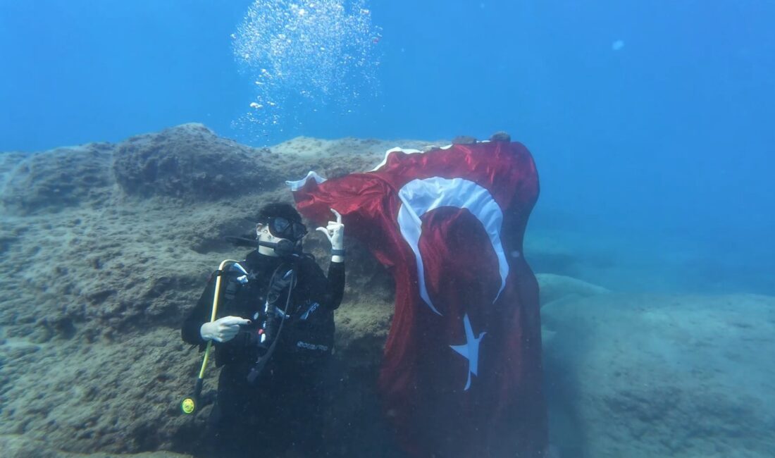 Antalya'nın Gazipaşa ilçesinde, 30 Ağustos Zafer Bayramı'nın 103. yıl dönümü,
