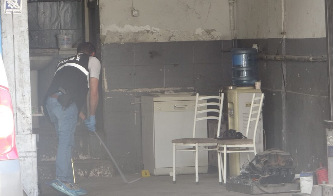 Kayseri'nin Kocasinan ilçesinde, komşu iş yerinden su içmek isteyen bir