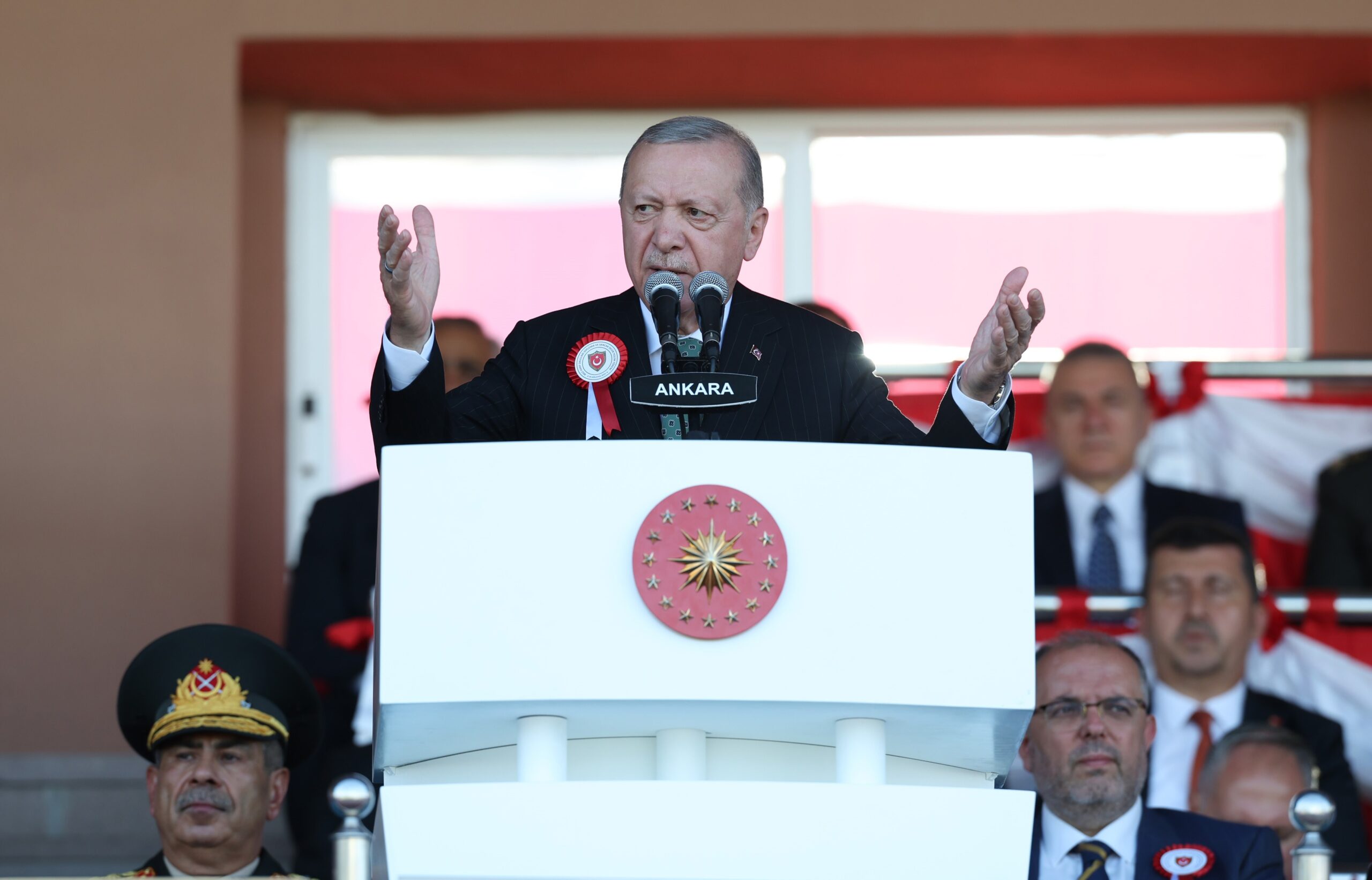 Cumhurbaşkanı Recep Tayyip Erdoğan, Milli Savunma Üniversitesi Harp Okulları Diploma