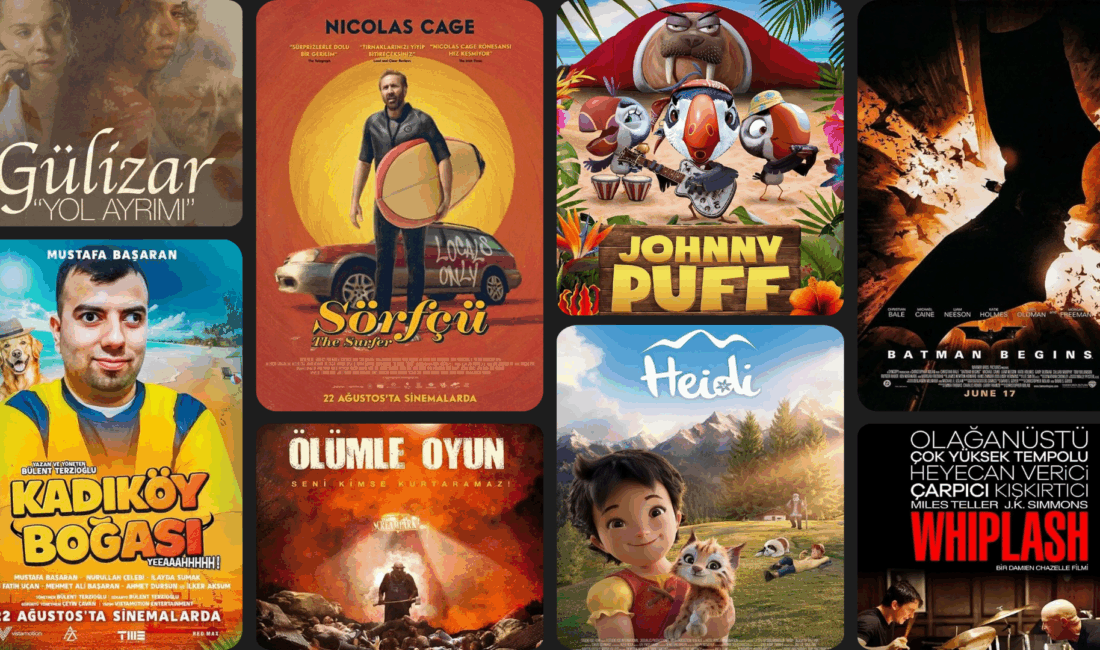 Türkiye'deki sinema salonlarında 9 film vizyona giriyor.