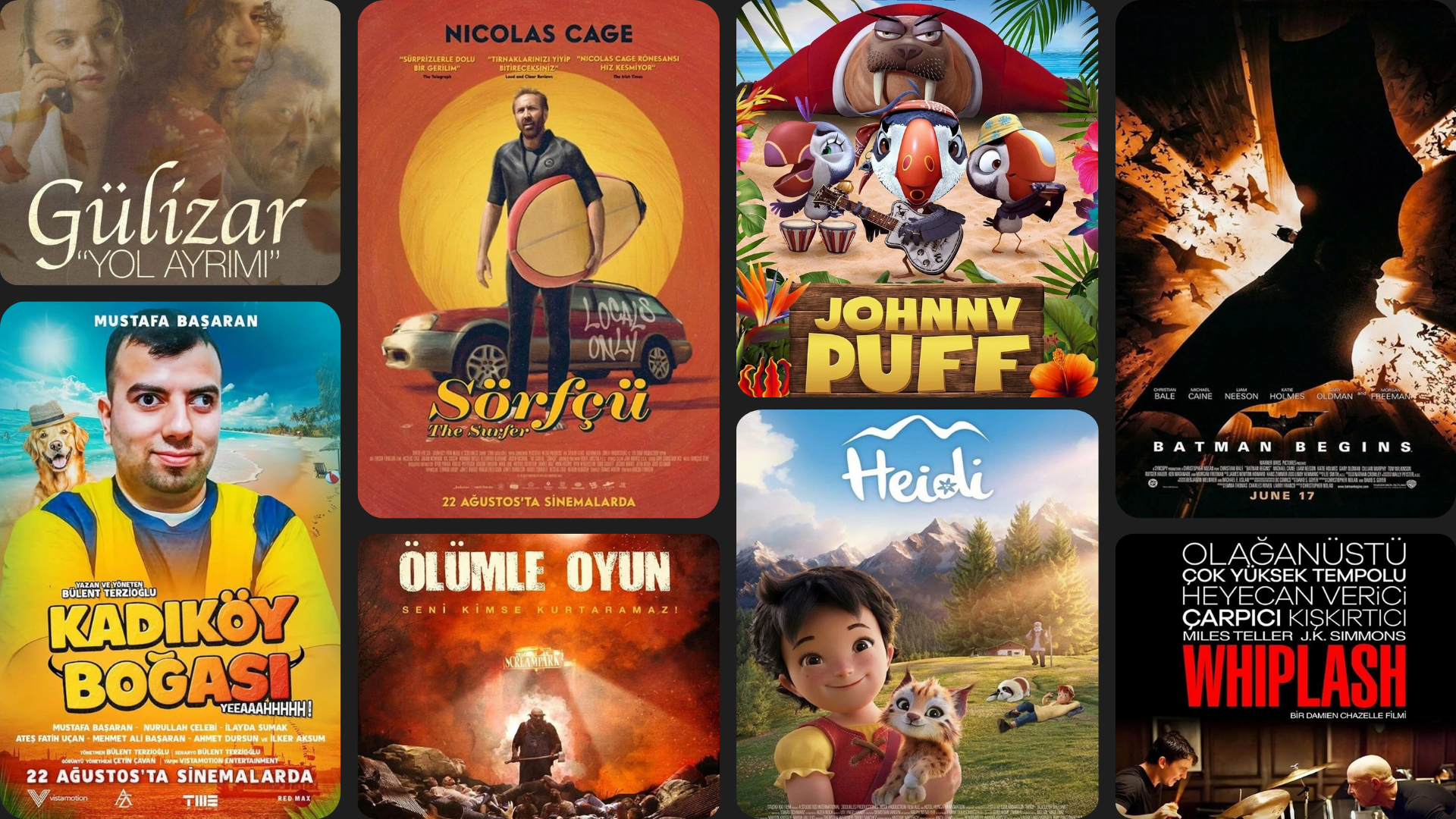 Türkiye'deki sinema salonlarında 9 film vizyona giriyor.