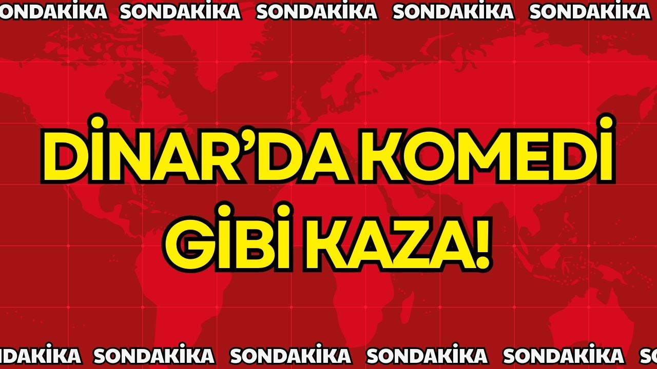 Afyonkarahisar’ın Dinar ilçesine bağlı Alparslan köyü mevkiinde meydana gelen trafik